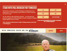 Tablet Screenshot of bredesen.com